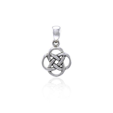 The Small Celtic Knot Silver Pendant TPD3688 - Jewelry